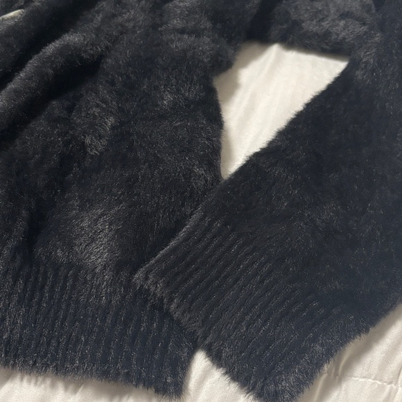Levi's Black Fuzzy Outerwear - Picture 4 of 5